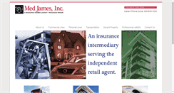 Desktop Screenshot of medjames.com